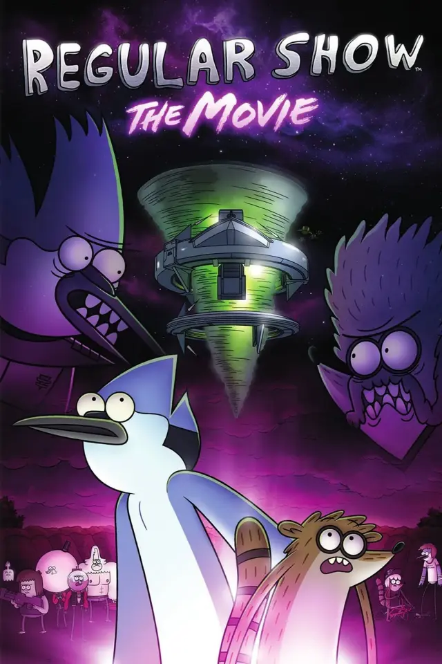 انیمیشن نمایش عادی 2015 (Regular Show: The Movie) پوستر