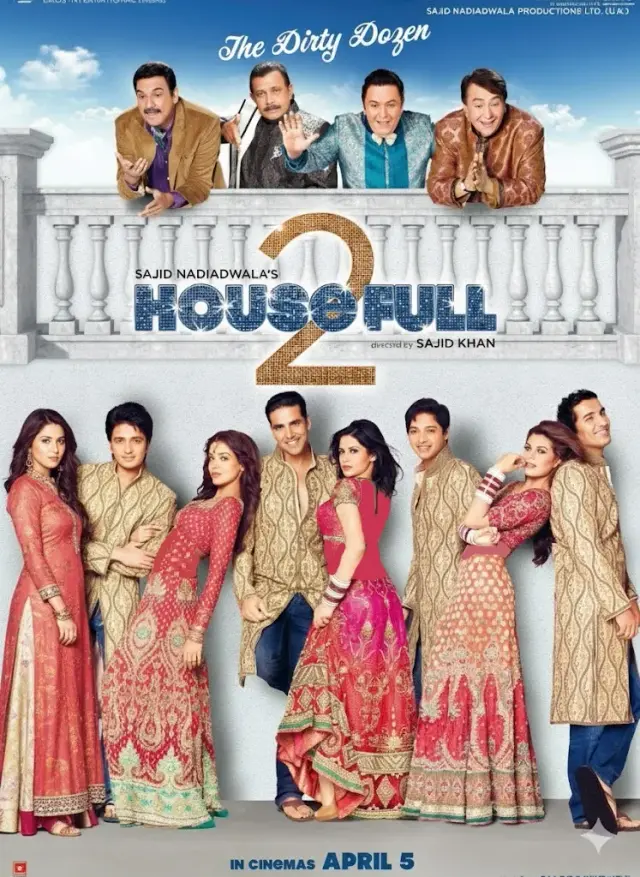 فیلم خانه شلوغ 2 (Housefull 2) پوستر
