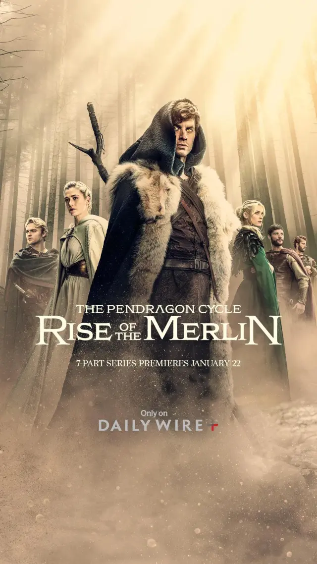 سریال چرخه پندراگون: ظهور مرلین (The Pendragon Cycle: Rise of the Merlin) پوستر
