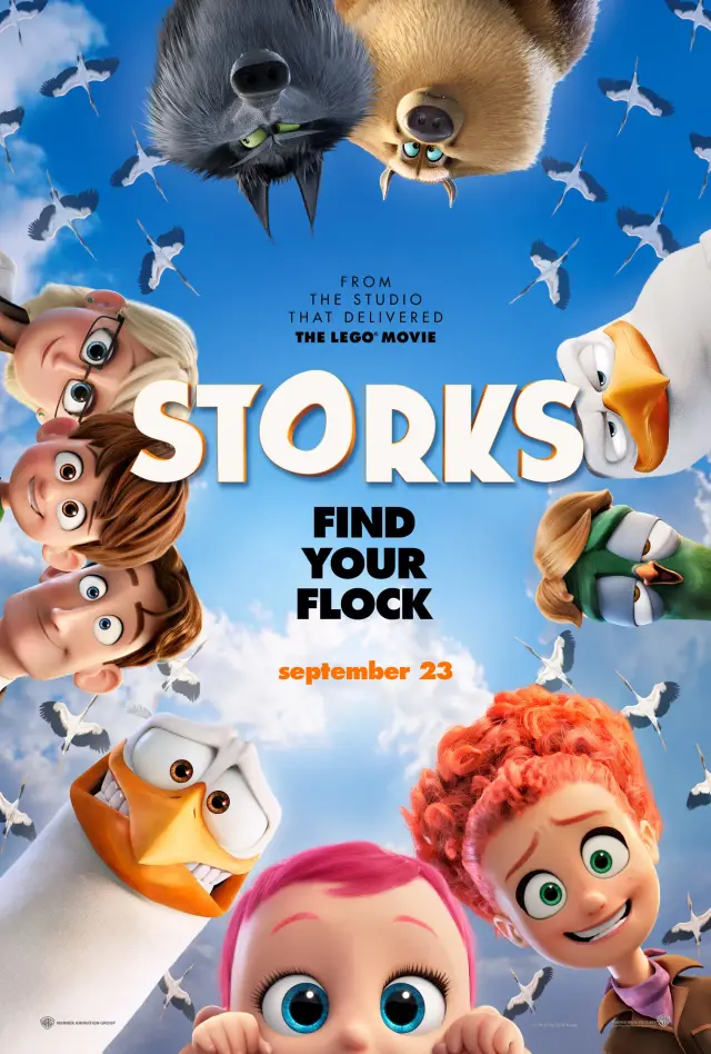 انیمیشن لک لک ها (Storks) پوستر