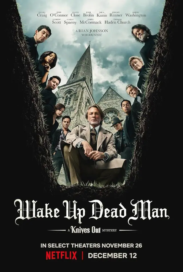 فیلم بیدار شو مرد مرده (Wake Up Dead Man) پوستر