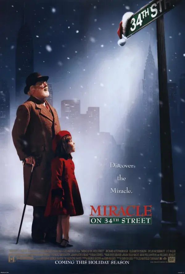 فیلم معجزه در خیابان سی و چهارم 1994 (Miracle on 34th Street) پوستر