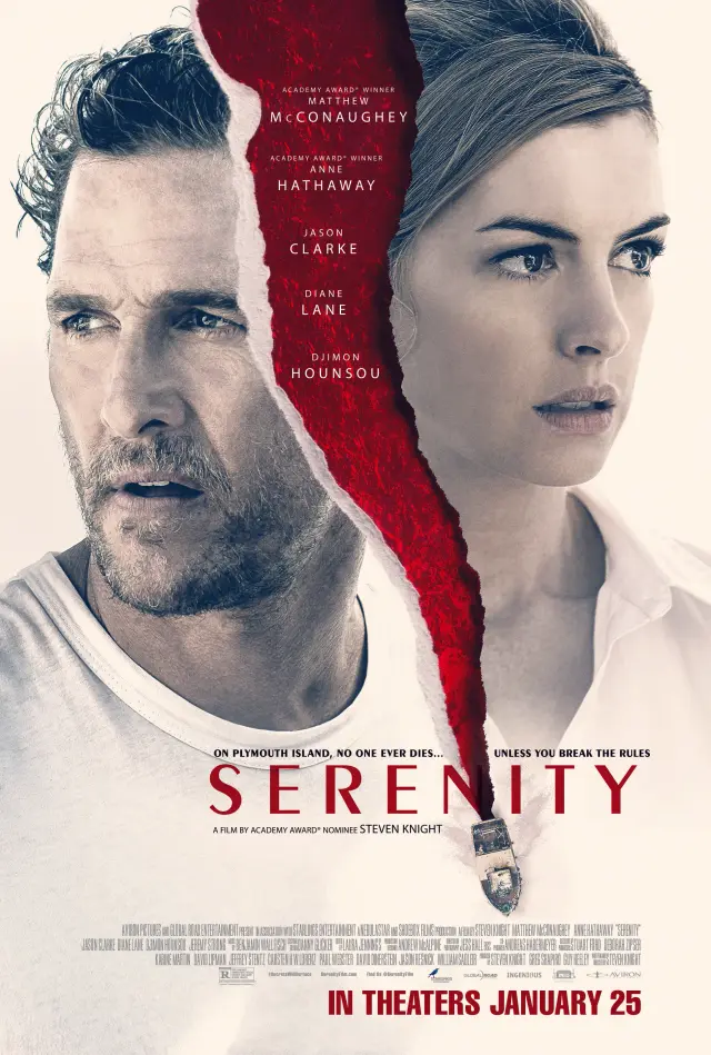 فیلم آرامش 2019 (Serenity) پوستر