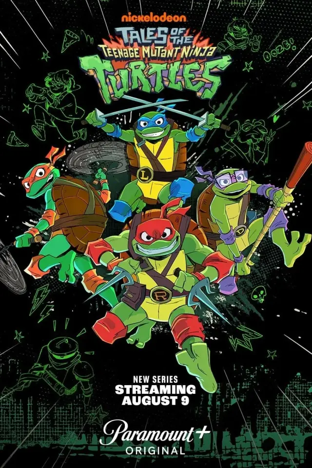 انیمیشن داستان های لاک پشت های نینجا جهش یافته نوجوان (Tales of the Teenage Mutant Ninja Turtles) پوستر