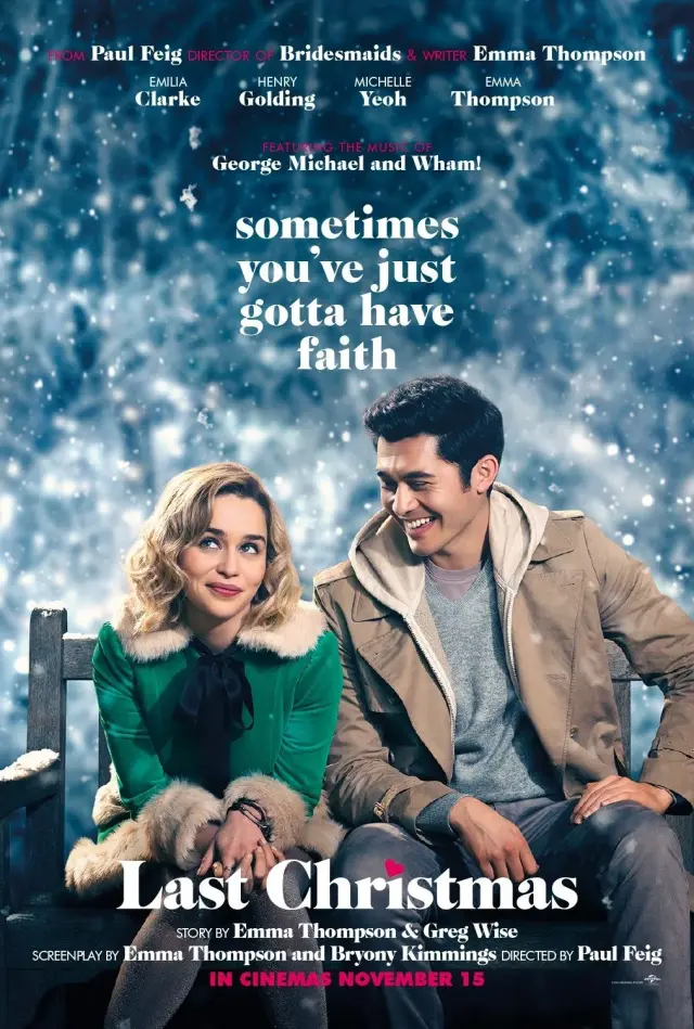 فیلم کریسمس پیشین (Last Christmas) پوستر