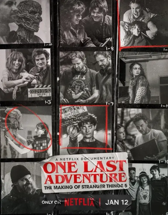 مستند ساخت چیزهای عجیب ۵ (One Last Adventure: The Making of Stranger Things 5) پوستر