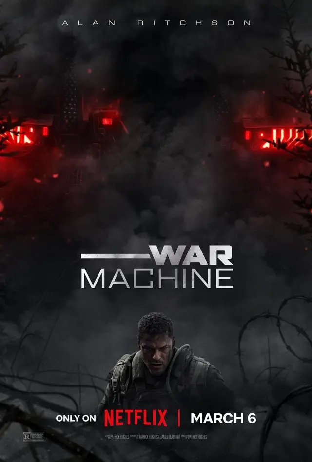 فیلم ماشین جنگی (War Machine) پوستر