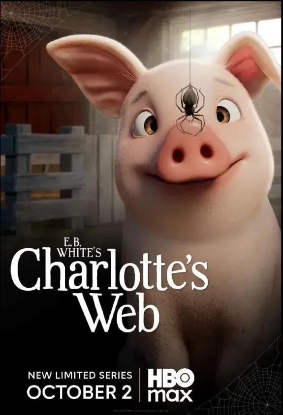 انیمیشن تار عنکبوت شارلوت (Charlotte's Web) پوستر
