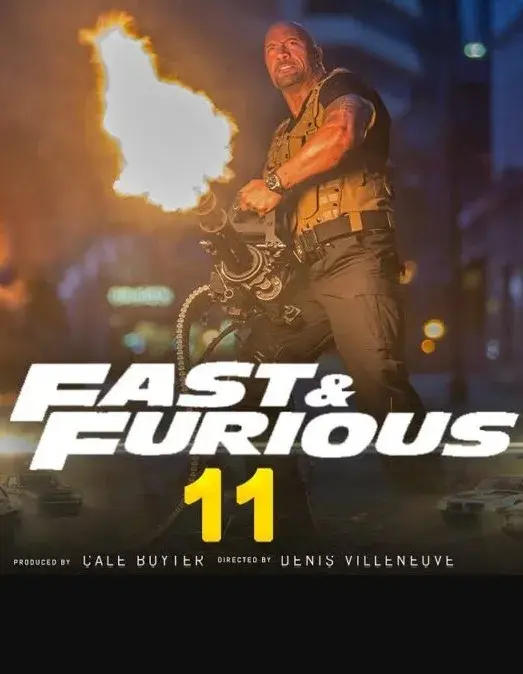 فیلم سریع و خشن ۱۱ (Fast Forever) پوستر