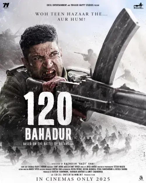 فیلم بهادر 120 (120 Bahadur) پوستر