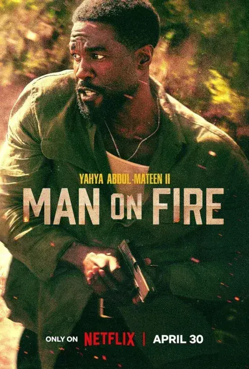 سریال مردی در آتش (Man on Fire) پوستر