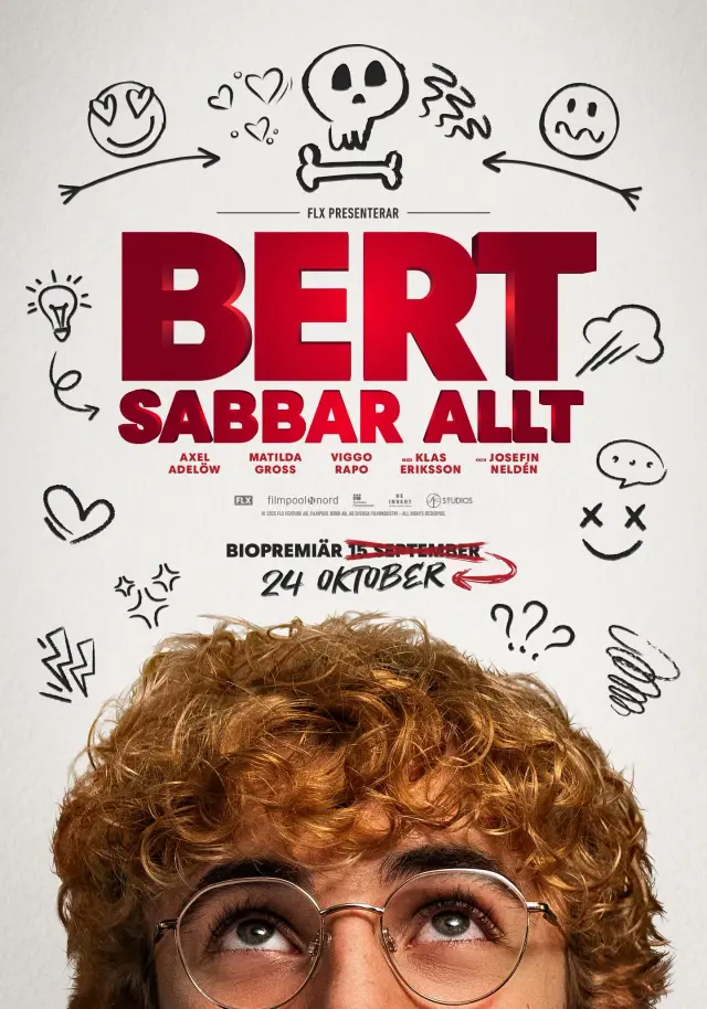 فیلم برت از همه چیز افتضاحه (Bert sabbar allt) پوستر