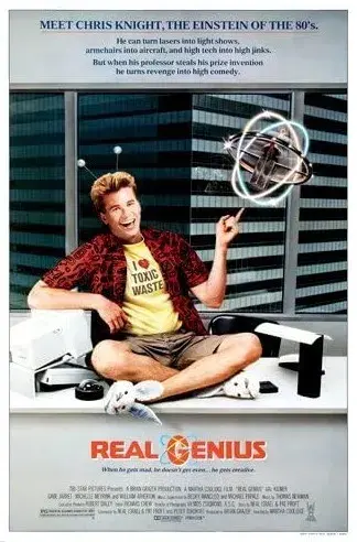 فیلم نابغه واقعی (Real Genius) پوستر