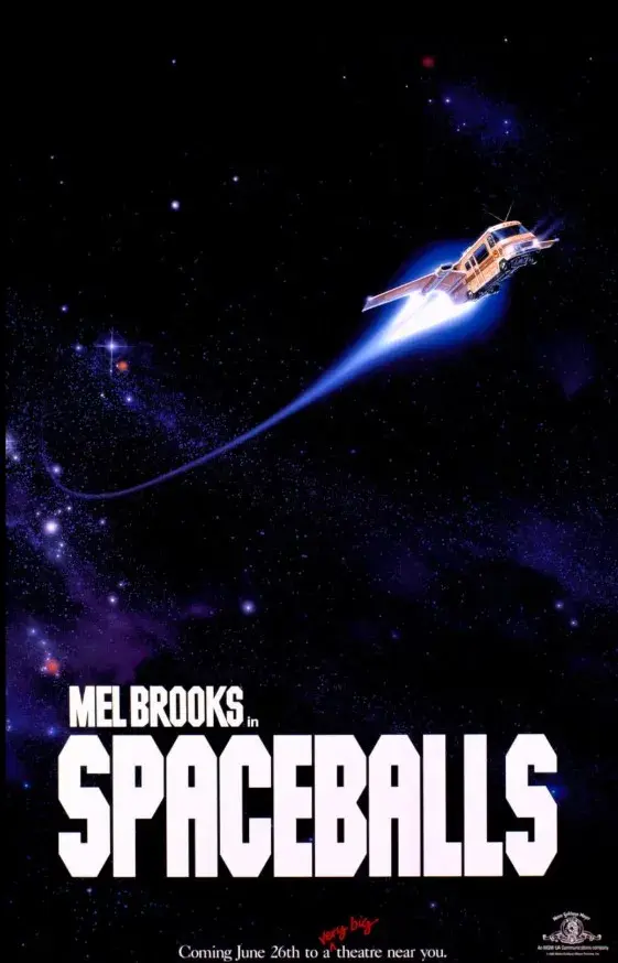 فیلم توپ های فضایی (Spaceballs) پوستر