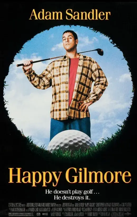 فیلم گیلمور شاد (Happy Gilmore) پوستر