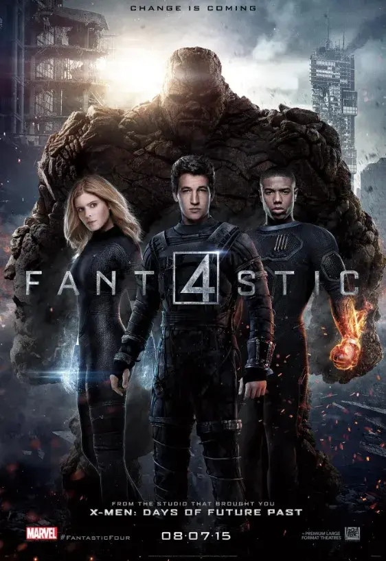 فیلم چهار شگفت انگیز 2015 (Fantastic Four) پوستر