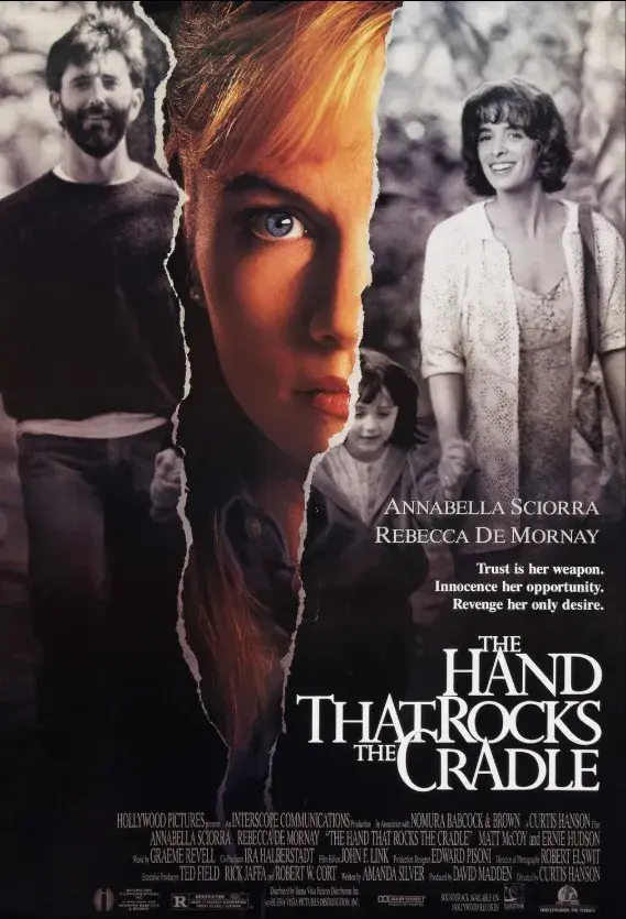 فیلم دستی که گهواره را تکان می دهد 1992 (The Hand That Rocks the Cradle) پوستر