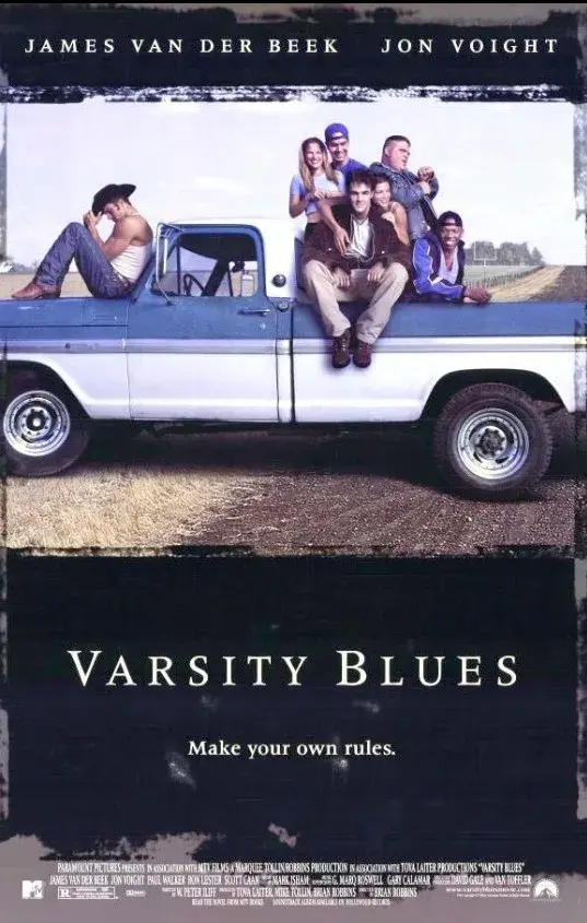 فیلم دانشکده بلوز (Varsity Blues) پوستر