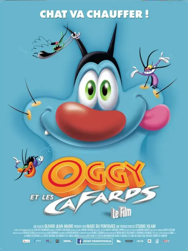 انیمیشن اوگی و سوسک ها 2013 (Oggy and the Cockroaches: The Movie) پوستر