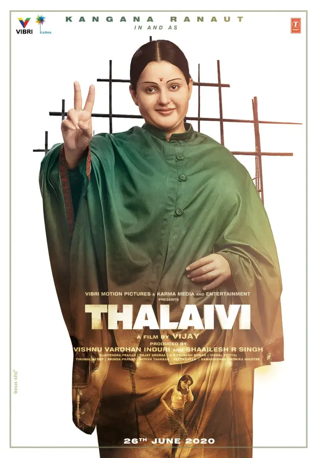 فیلم رهبر زن (Thalaivi) پوستر