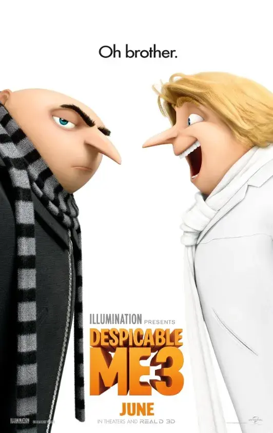 انیمیشن من نفرت انگیز 3 (Despicable Me 3) پوستر