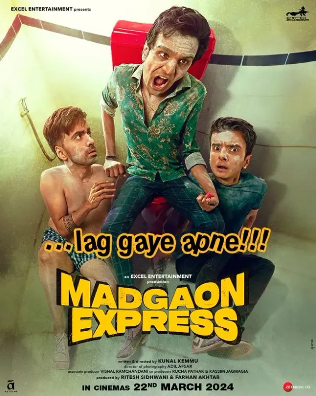 فیلم قطار مادگان (Madgaon Express) پوستر
