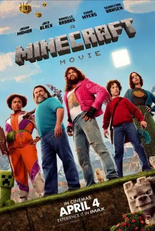 فیلم ماینکرفت (A Minecraft Movie) پوستر
