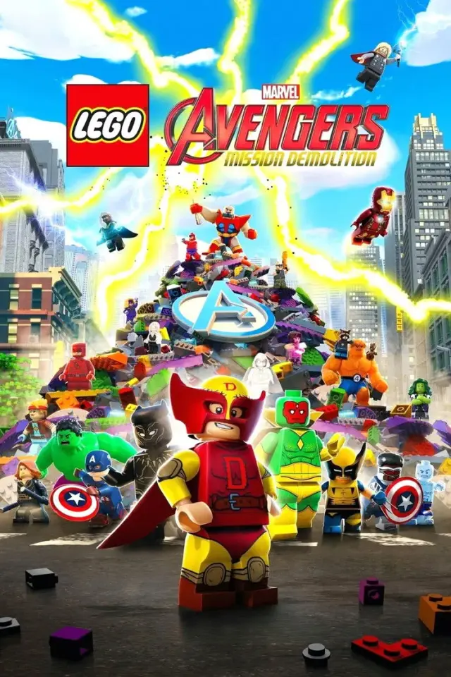 انیمیشن انتقام جویان لگویی مارول: ماموریت تخریب (LEGO Marvel Avengers: Mission Demolition) پوستر