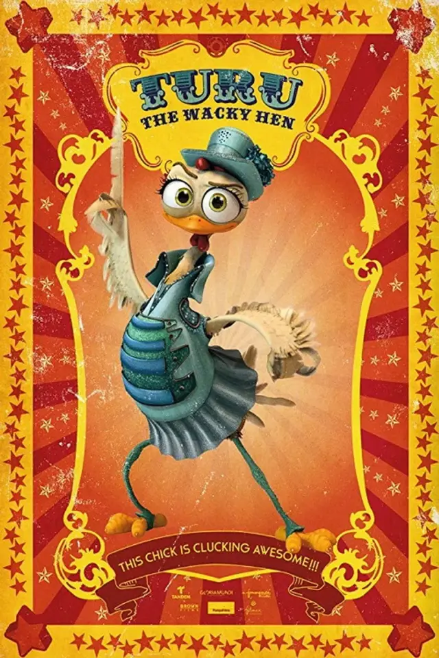 انیمیشن ترو مرغ خرفت (Turu, the Wacky Hen) پوستر