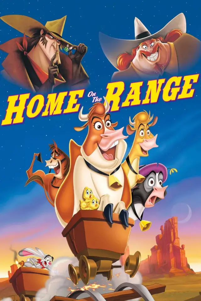 انیمیشن خانه ای در مزرعه (Home on the Range) پوستر