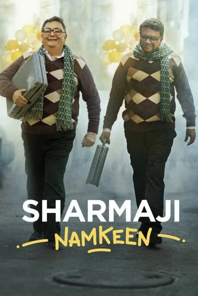 فیلم خوراکی های خوشمزه آقای شارما (Sharmaji Namkeen) پوستر