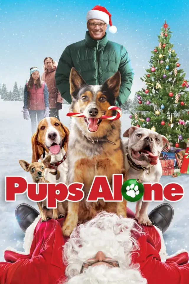 فیلم سگ‌ها در خانه (Pups Alone) پوستر