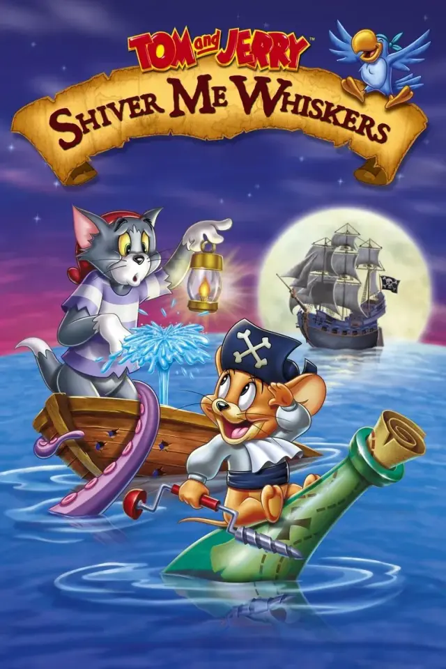 انیمیشن تام و جری: جویندگان گنج (Tom and Jerry: Shiver Me Whiskers) پوستر