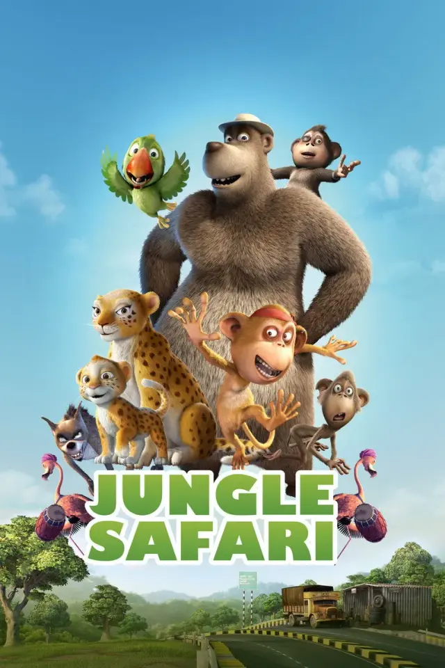 انیمیشن سفر به دهلی (Delhi Safari) پوستر