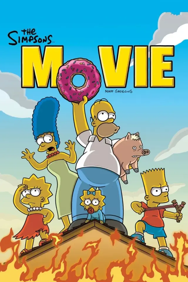 انیمیشن سیمپسون ها (The Simpsons Movie) پوستر