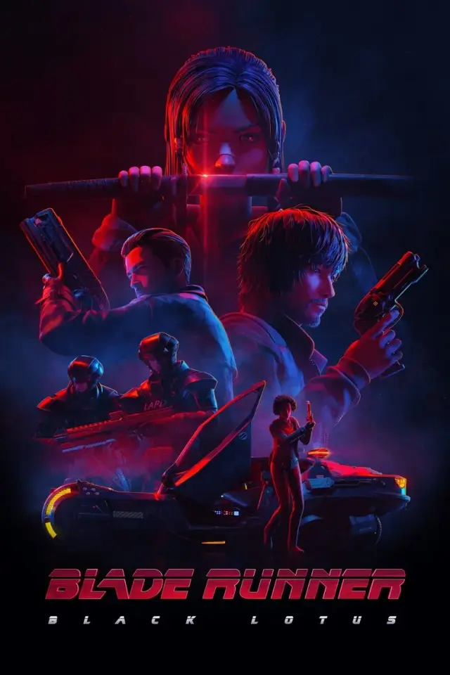 انیمه بلید رانر نیلوفر سیاه (Blade Runner: Black Lotus) پوستر