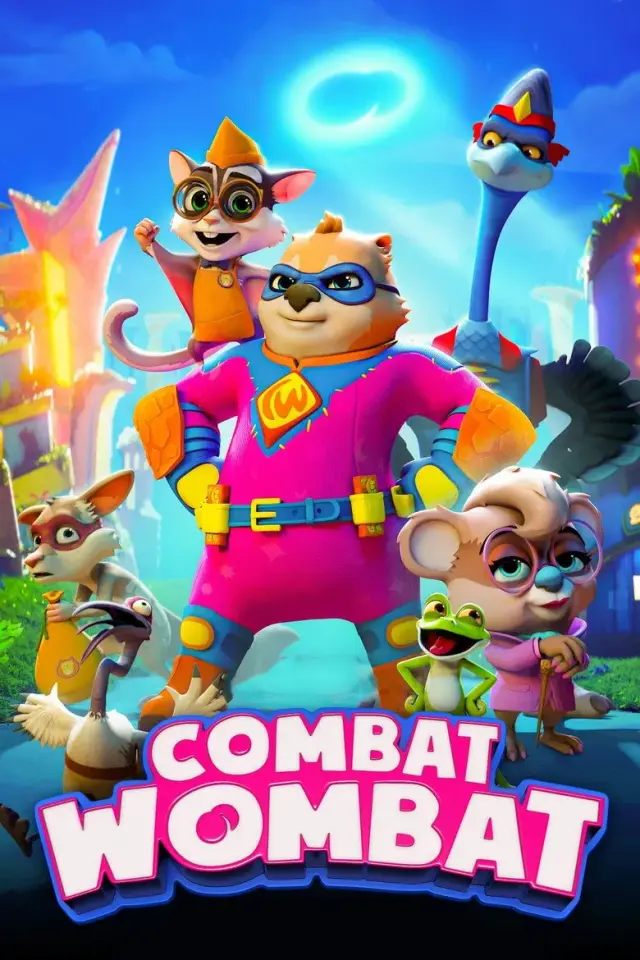 انیمیشن وامبت قهرمان (Combat Wombat) پوستر