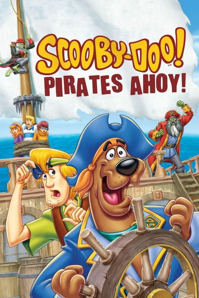 انیمیشن اسکوبی دو! دزدان دریایی آهوی! (Scooby-Doo! Pirates Ahoy!) پوستر