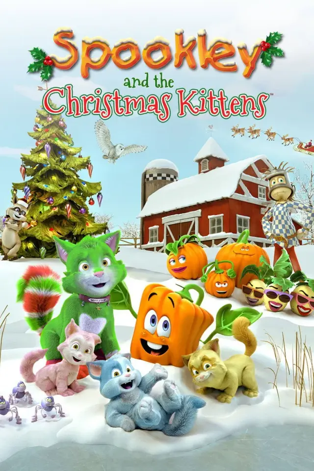 انیمیشن اسپوکلی و بچه گربه های کریسمس (Spookley and the Christmas Kittens) پوستر