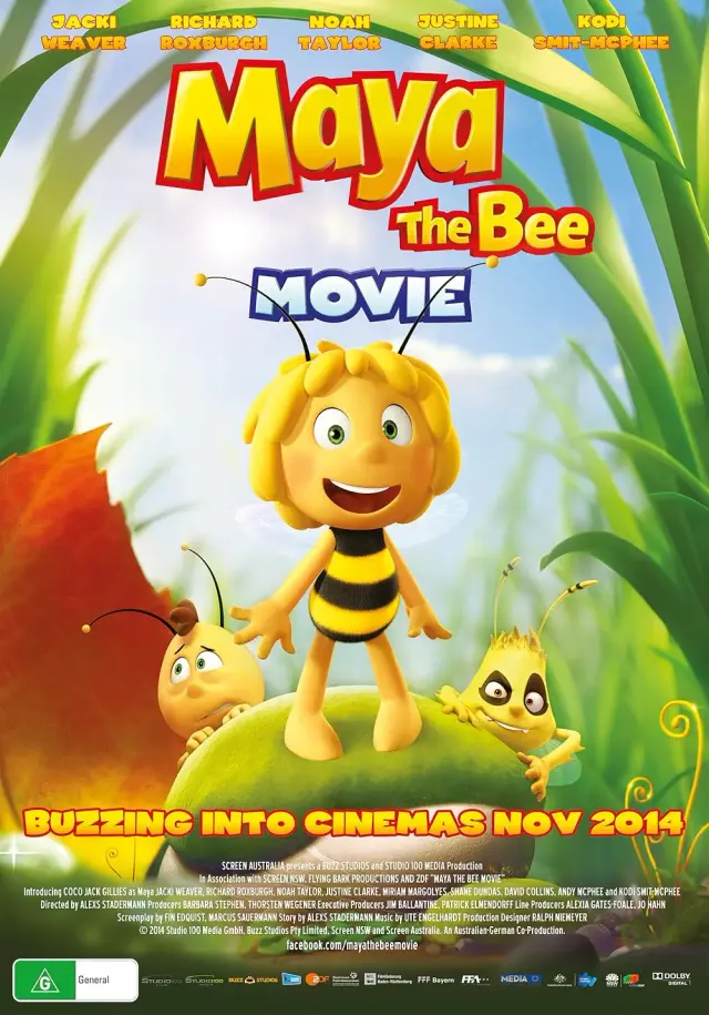 انیمیشن مایا زنبوره (Maya the Bee Movie) پوستر