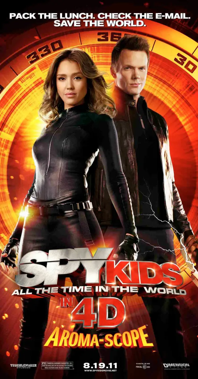 فیلم بچه های جاسوس ۴: تمام مدت در دنیا (Spy Kids: All the Time in the World) پوستر