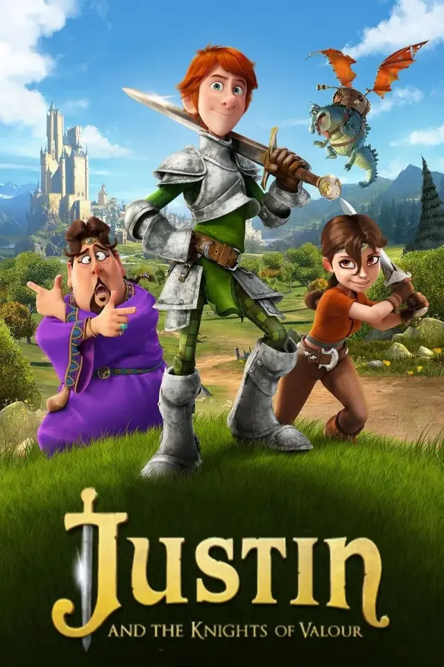 انیمیشن جاستین و شوالیه دلاور (Justin and the Knights of Valour) پوستر