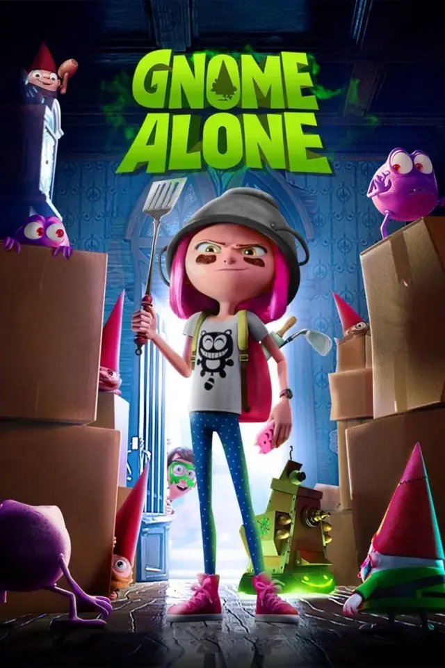 انیمیشن جن در خانه (Gnome Alone) پوستر