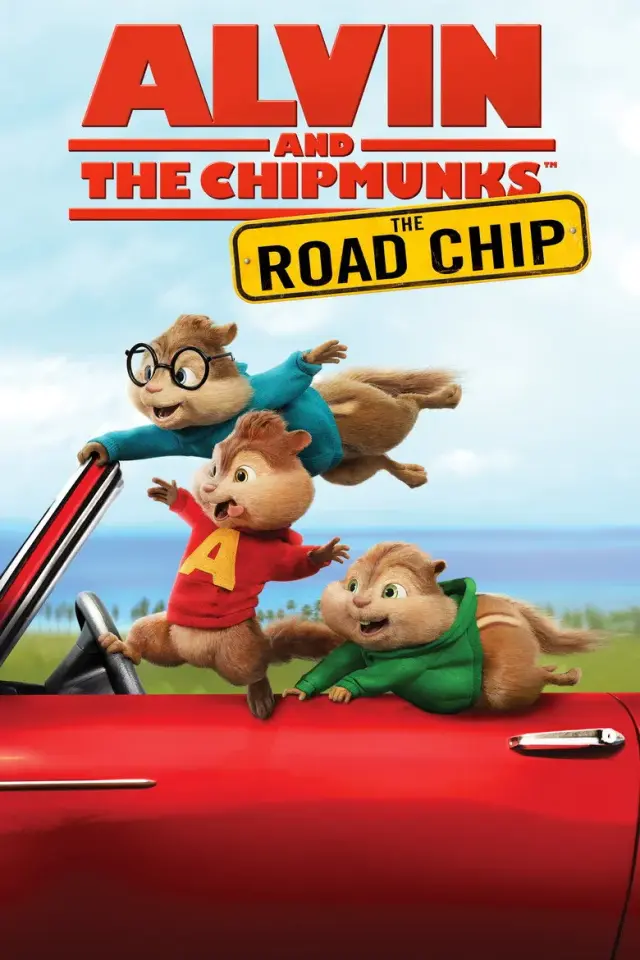 انیمیشن آلوین و سنجاب ها: سفر جاده ای (Alvin and the Chipmunks: The Road Chip) پوستر