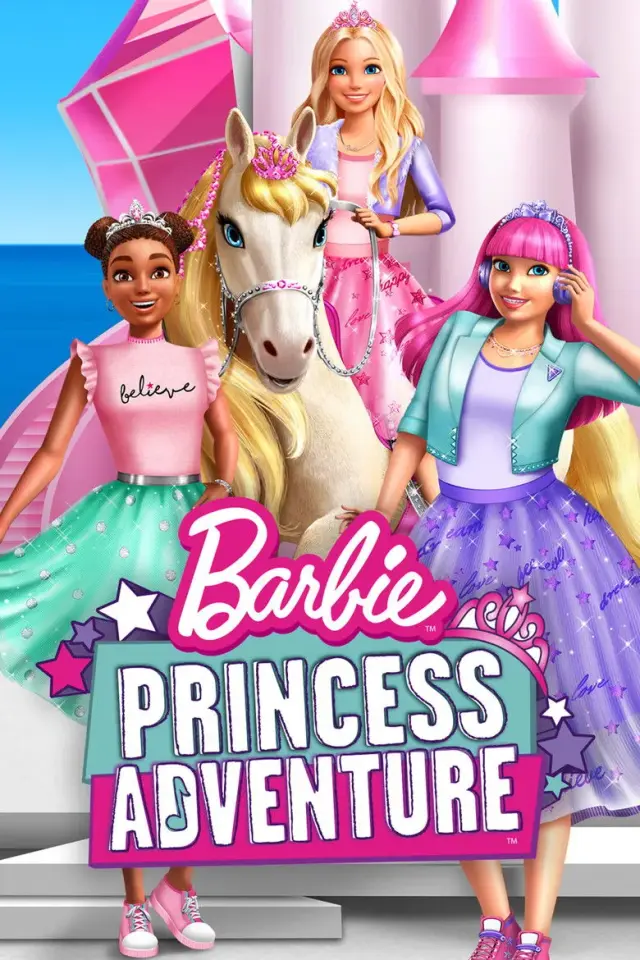 انیمیشن باربی: ماجراجویی پرنسس (Barbie Princess Adventure) پوستر