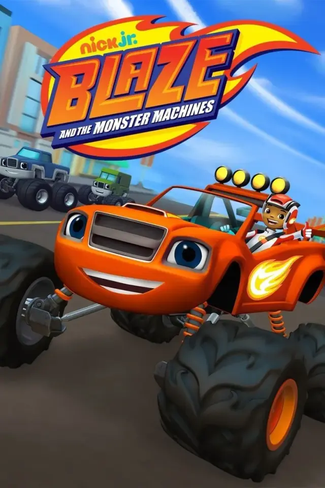 انیمیشن بلیز و ماشین های غول پیکر (Blaze and the Monster Machines) پوستر