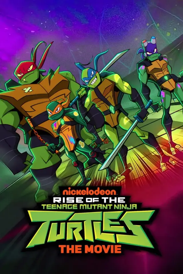 انیمیشن خیزش لاک پشت های نینجا (Rise of the Teenage Mutant Ninja Turtles: The Movie) پوستر