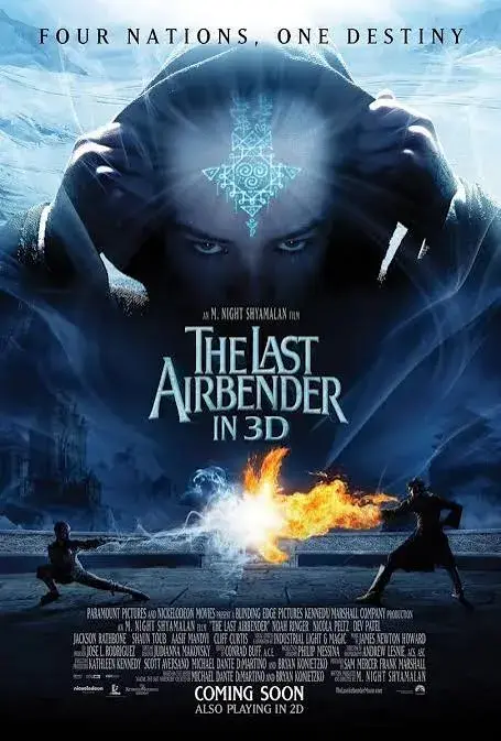 فیلم آخرین بادافزار (The Last Airbender) پوستر