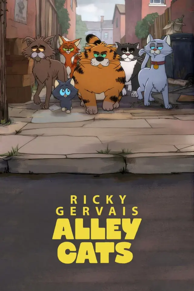 انیمیشن گربه های خیابانی 2026 (Ricky Gervais Alley Cats) پوستر