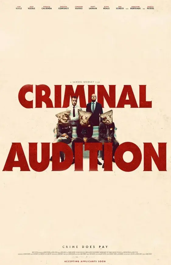 فیلم آزمون جنایی (Criminal Audition) پوستر